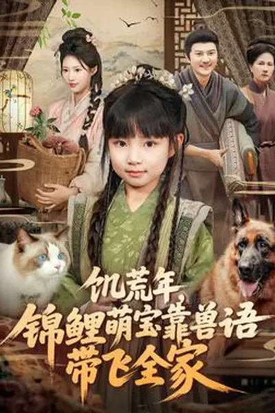 饥荒年，锦鲤萌宝靠兽语带飞全家