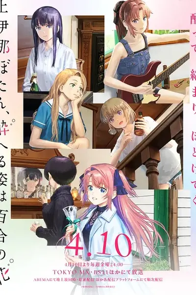 上伊那牡丹，酒醉身姿似百合花般