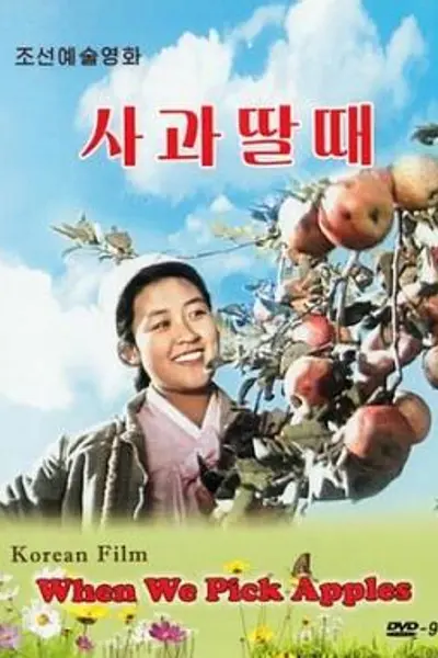 摘苹果的时候
