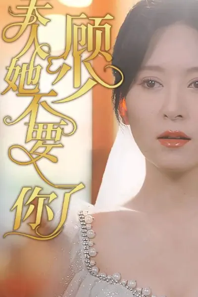 顾少，夫人她不要你了