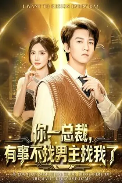 你一总裁，有事不找男主找我了